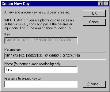 authkey dialog